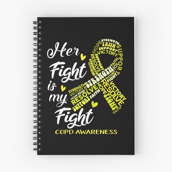 Item preview, COPD Warrior, Her Fight is my Fight COPD Awareness designed and sold by Greggwillard.