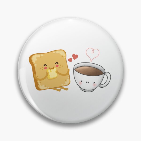 Item preview, Cafecito and Toast - Coffee cup - American coffee - Toast Butter - Cute designed and sold by Ausome  Behavior.