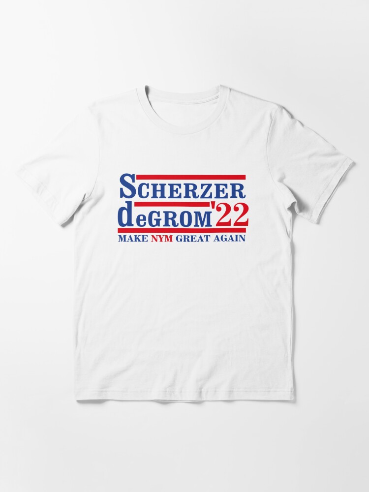  Max Scherzer Shirt (Cotton, Small, Heather Gray) - Max