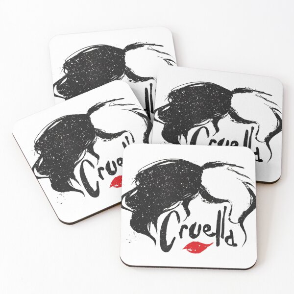 Item preview, Cruella Hair & Lips Logo designed and sold by n4naa.