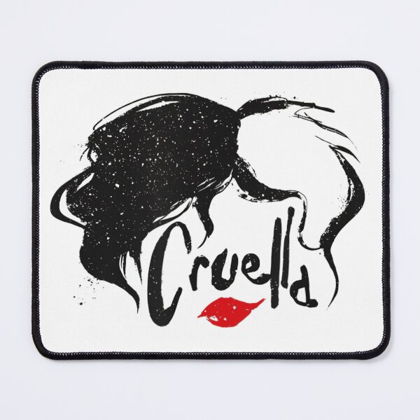 Item preview, Cruella Hair & Lips Logo designed and sold by n4naa.