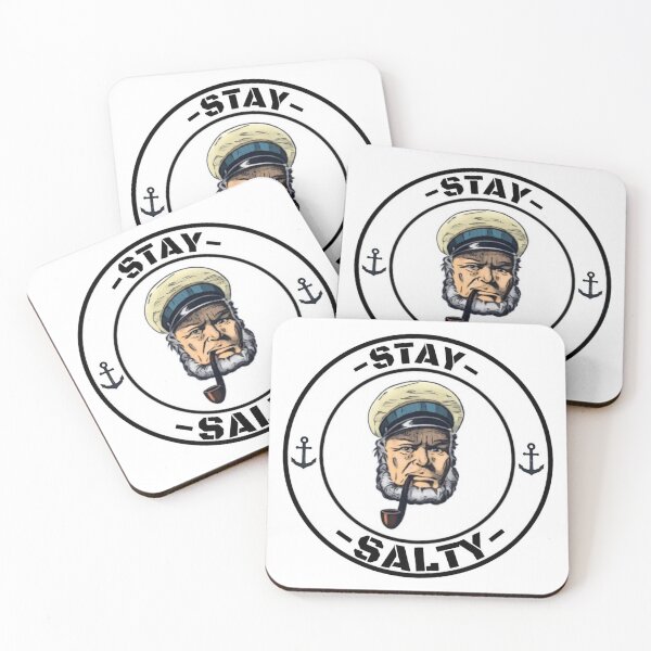 Item preview, Stay Salty Sea Captain designed and sold by unclestich.