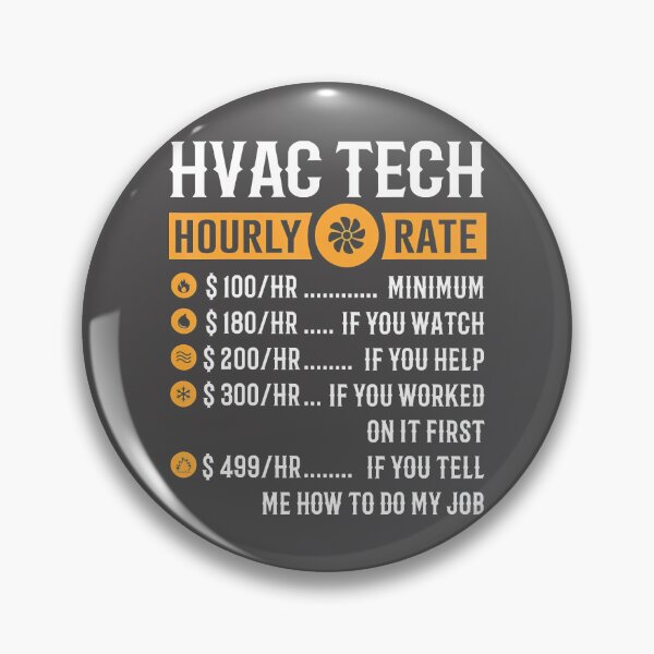Artikelvorschau, Lustige HVAC Tech Geschenke HVAC Tech Stundensatz entworfen und verkauft von DiamondKiera.