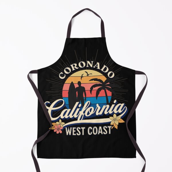 Item preview, San Diego Coronado Beach Surfer Surf California Surfing designed and sold by CattlettArt.