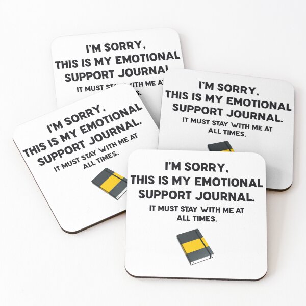 Item preview, Emotional Support Journal  designed and sold by EmyBeeDesigns.