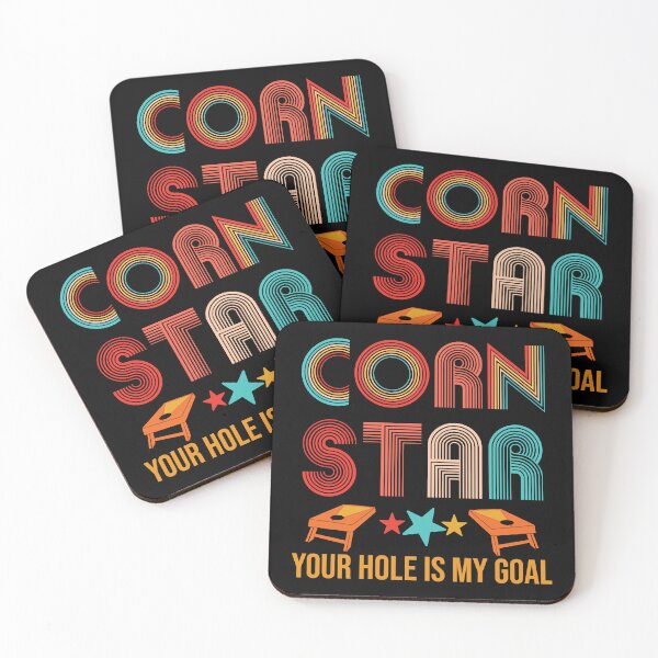 Item preview, Corn Star Your Hole Is My Goal Cornhole designed and sold by DiamondKiera.