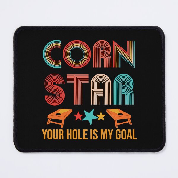 Item preview, Corn Star Your Hole Is My Goal Cornhole designed and sold by DiamondKiera.