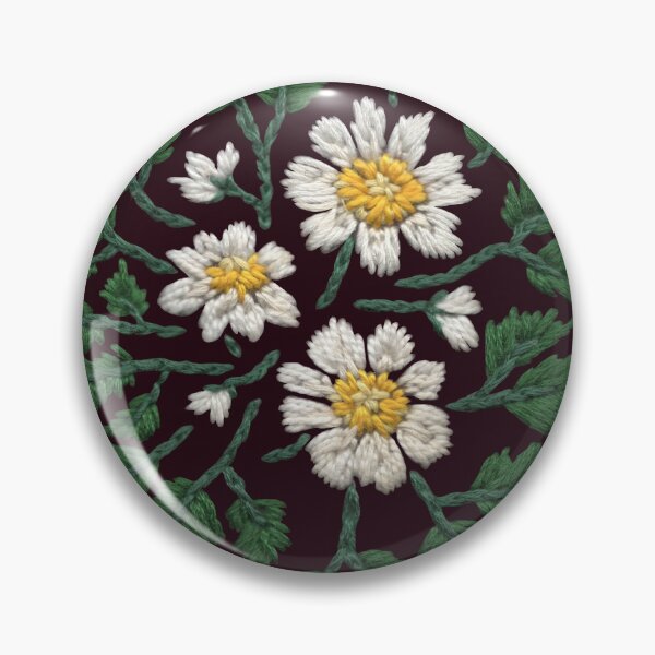 Item preview, Daisy Embroidery designed and sold by Audrey Pearson.
