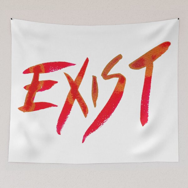 Item preview, Exist word art designed and sold by Amy's Not Dead Yet.