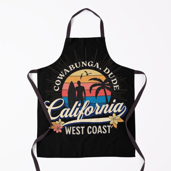 Item preview, Cowabunga Dude Beach Surfer Surf California Surfing designed and sold by CattlettArt.