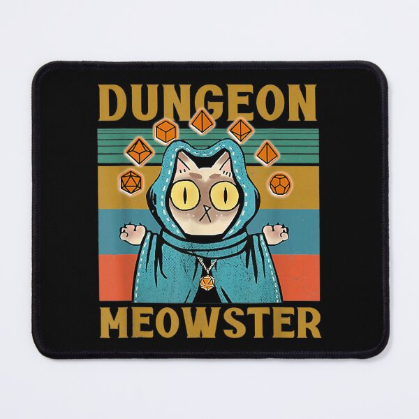 Item preview, Dungeon Meowster Funny Gamer Cat designed and sold by DiamondKiera.