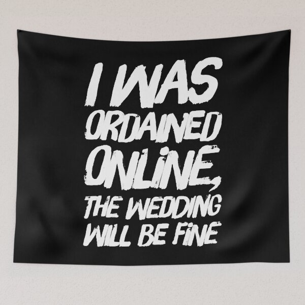 Item preview, Funny Ordained Minister Gift I Was Ordained Online designed and sold by DiamondKiera.