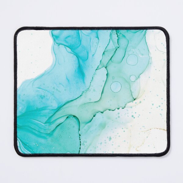 Item preview, Blue Pink Splash Abstract 41122 Modern Alcohol Ink Painting by Herzart designed and sold by herzart.