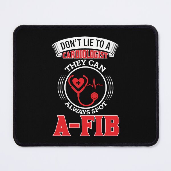 Item preview, Cardiologist Spot A-FIB Funny Cardiology designed and sold by AlabaBenzen.