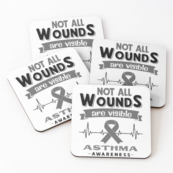 Item preview, Asthma Awareness - Not Every Disability Is Visible designed and sold by RidnerStore.