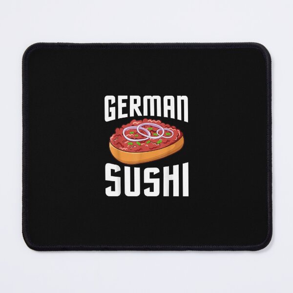 Item preview, German Sushi / German Sushi Mett Chopped minced meat minced T-Shirt designed and sold by shop   luisant.