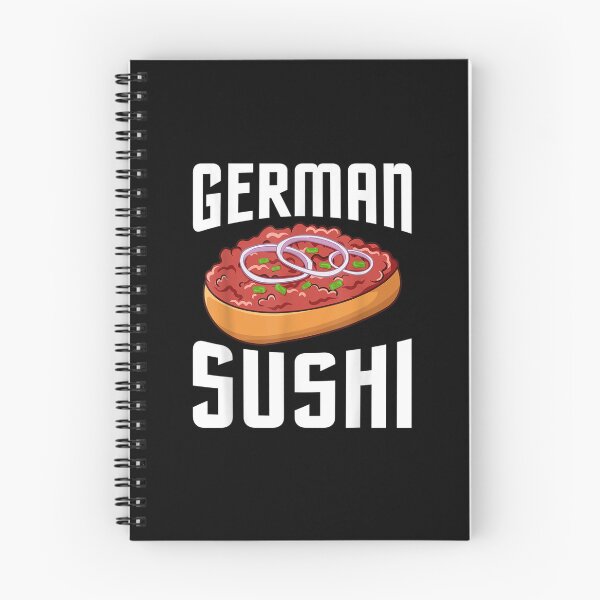 Item preview, German Sushi / German Sushi Mett Chopped minced meat minced T-Shirt designed and sold by shop   luisant.