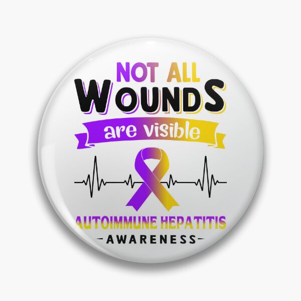 Item preview, Autoimmune Hepatitis Awareness - Not Every Disability Is Visible designed and sold by RidnerStore.