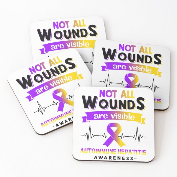 Item preview, Autoimmune Hepatitis Awareness - Not Every Disability Is Visible designed and sold by RidnerStore.