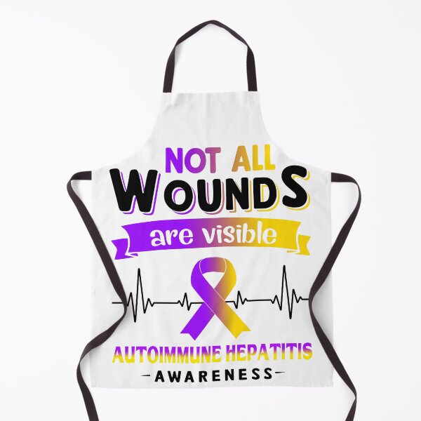 Item preview, Autoimmune Hepatitis Awareness - Not Every Disability Is Visible designed and sold by RidnerStore.