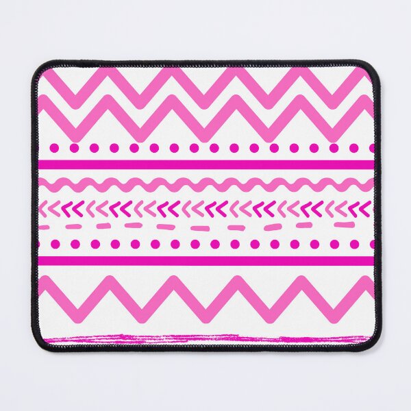 Item preview, Pink and White Tribal Style Pattern   designed and sold by azitabella.