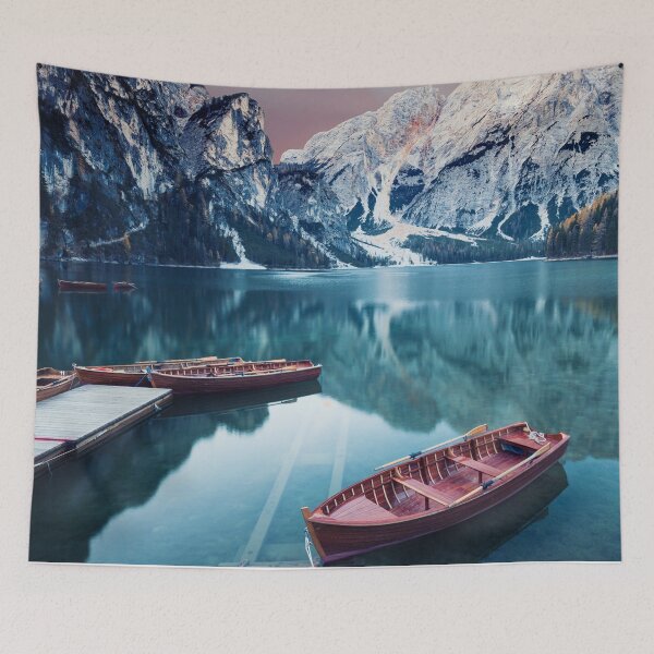 Item preview,   boat art,boat paintings,fishing boat painting,boat artwork,boat wall art, ocean art , sea art, sun art , blue art , boats art on metal,panoramic,panorama,landscape, designed and sold by eyesight4vision.