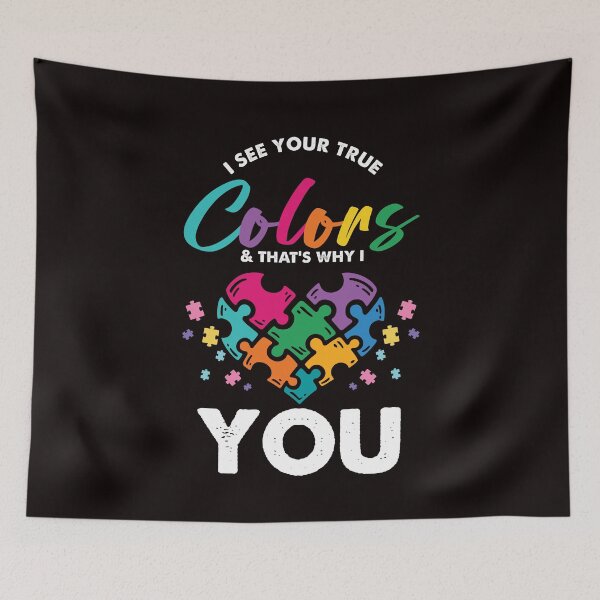 Item preview, True Autism Colors Autistic Awareness Special Needs Ribbon designed and sold by TomGiantDesigns.