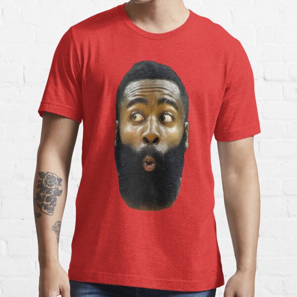Adidas James Harden Houston Rockets Go-To T-Shirt Mens Large Red Jersey Tee
