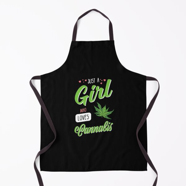 Item preview, Just a girl who loves Cannabis I Marijuana Leaf Weed Premium T-Shirt designed and sold by shop   luisant.