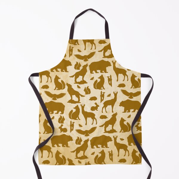 Item preview, Wild Animal Pattern- Forest Animal Print Different Shades of Brown designed and sold by azitabella.