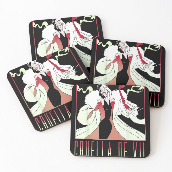 Item preview, 101 Dalmatians Cruella De Vil Portrait Box Up designed and sold by n4naa.