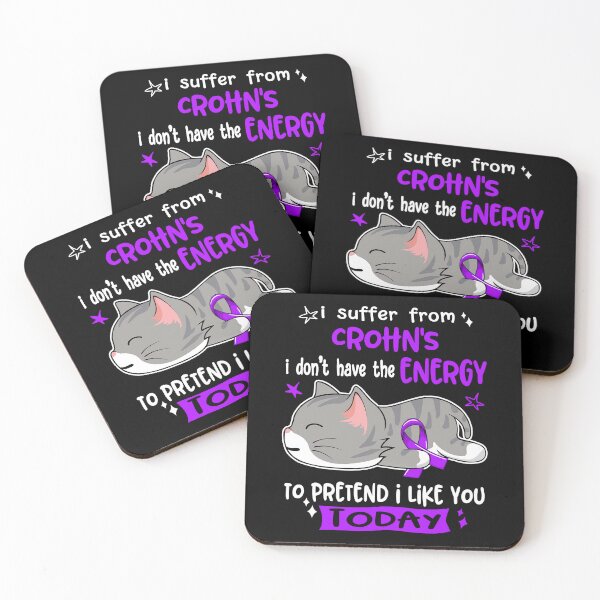 Item preview, Conciencia de Crohn, sufro de Crohn, no tengo la ENERGÍA para fingir que me gustas hoy designed and sold by Tammyilaria.