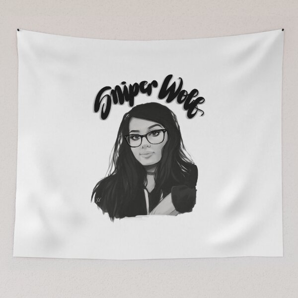 Item preview, Sssniperwolf,Wolfpack ,cute Sssniperwolf gaming ,girl youtuber gaming  designed and sold by Amelia-Nina.