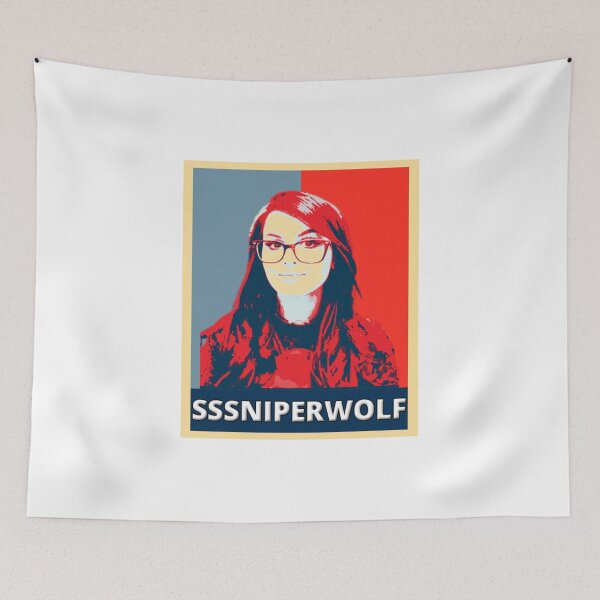 Item preview, Sssniperwolf,Wolfpack ,cute Sssniperwolf gaming ,girl youtuber gaming  designed and sold by Amelia-Nina.