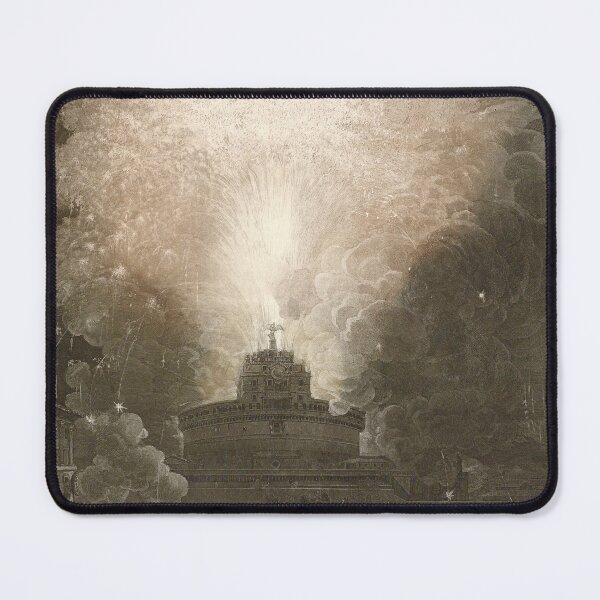 Item preview, Fireworks at Castle Sant’Angelo by Francesco Piranesi designed and sold by jadeandjester.