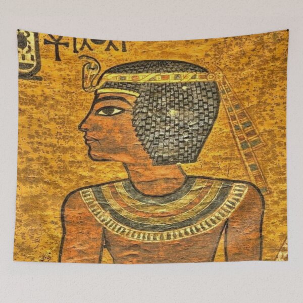 Item preview, Hieroglyphs on the wall of an Egyptian temple. designed and sold by DaliaSabryTee.