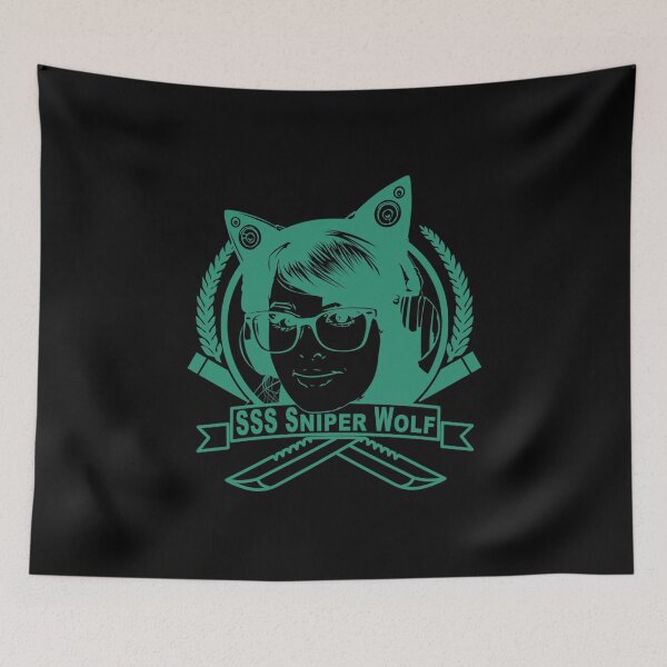 Item preview, Sssniperwolf,Wolfpack ,cute Sssniperwolf gaming ,girl youtuber gaming  designed and sold by Amelia-Nina.