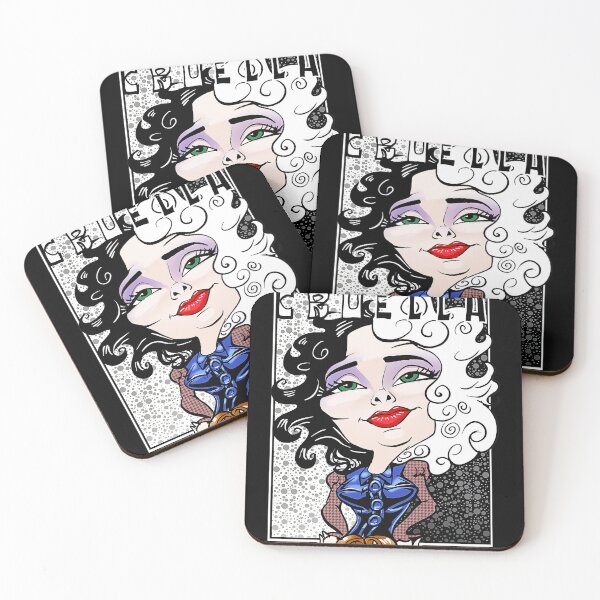Item preview, 101 dalmations, cruella de vil designed and sold by n4naa.