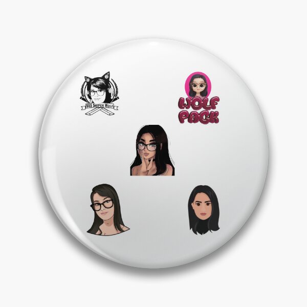Item preview, Sssniperwolf,Wolfpack ,cute Sssniperwolf gaming ,girl youtuber gaming pack designed and sold by Amelia-Nina.