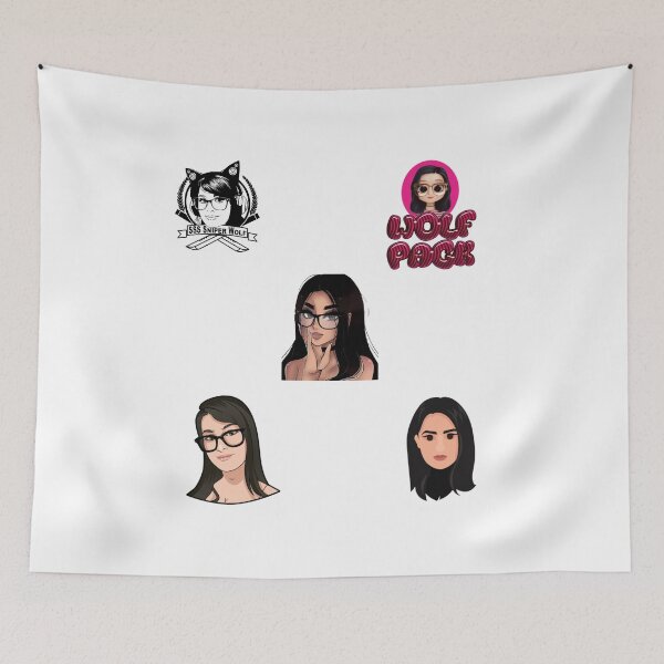 Item preview, Sssniperwolf,Wolfpack ,cute Sssniperwolf gaming ,girl youtuber gaming pack designed and sold by Amelia-Nina.