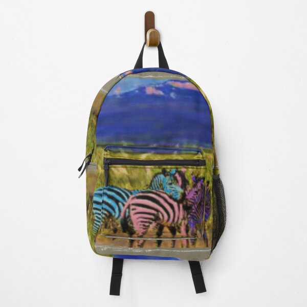 Item preview, ZEBRA TECHNOCOLOR designed and sold by THE AMERICAN TEEVANGELIST.