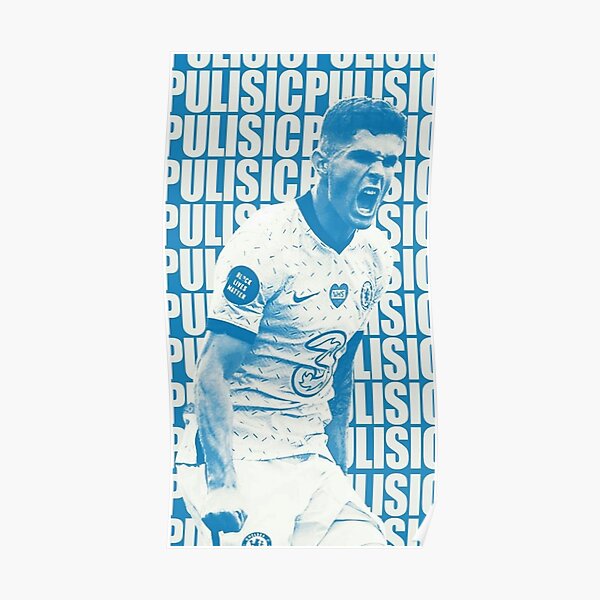 2022 Christian Pulisic Jersey Poster for Sale by Calvin Cuts