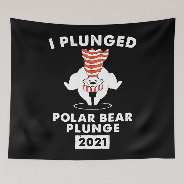 Item preview, Polar Plunge Polar Bear 2021  designed and sold by laszlosaobere.