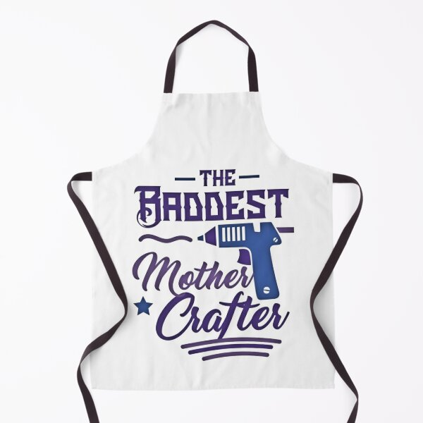 Embroidered Apron - GOD FORGIVES YOUR MOM DOESNT – Jestersmedia