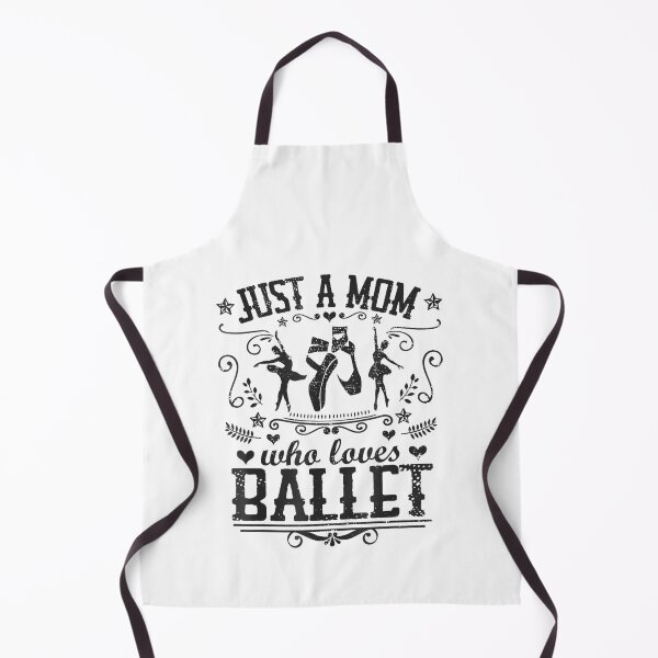 Item preview, JUST A MOM WHO LOVES BALLET Funny Ballerina Dancer Mother T-Shirt designed and sold by shop luisant.