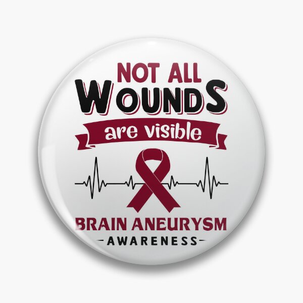 Item preview, Brain Aneurysm Awareness - Not Every Disability Is Visible designed and sold by RidnerStore.