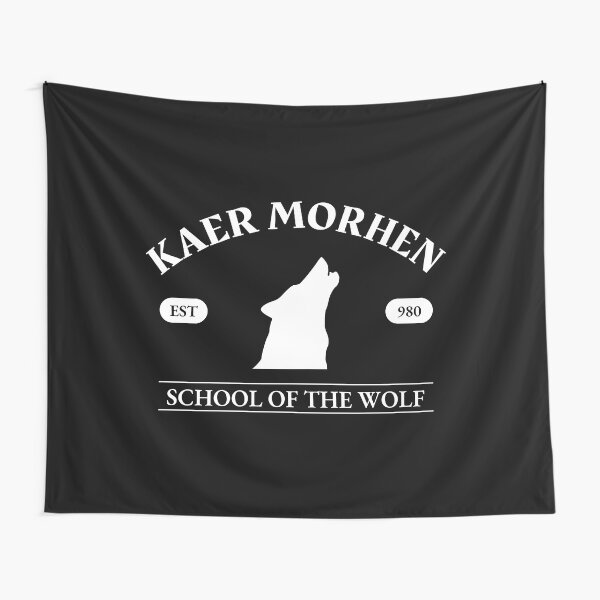 Kaer Morhen: School of the Wolf Collegiate (The Witcher) Tapestry