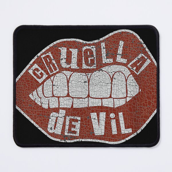 Item preview, Cruella De Vil Red Lips Logo designed and sold by n4naa.