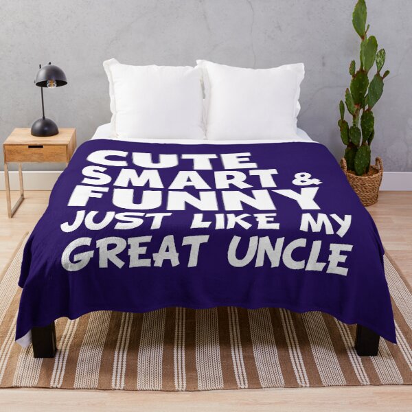 Item preview, Cute Smart And Funny Like My Great Uncle designed and sold by BodieSomali.