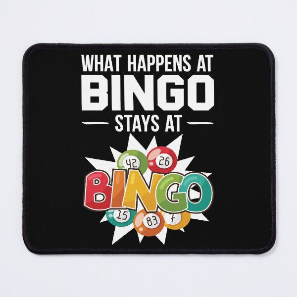 Item preview, Funny What Happens At Bingo Stays At Bingo Game designed and sold by BodieSomali.